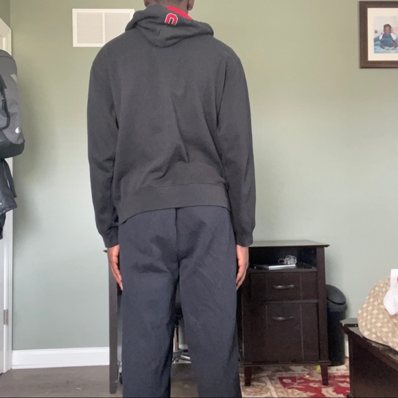 Black Authentic Apparel Ohio state Buckeyes hoodie (XL , Barely worn) - Picture 4 of 4